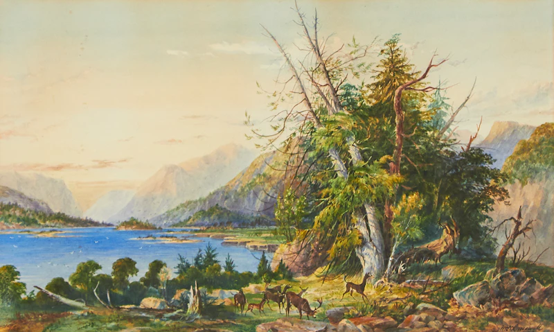 The Saguenay River, Quebec by William Nicoll Cresswell