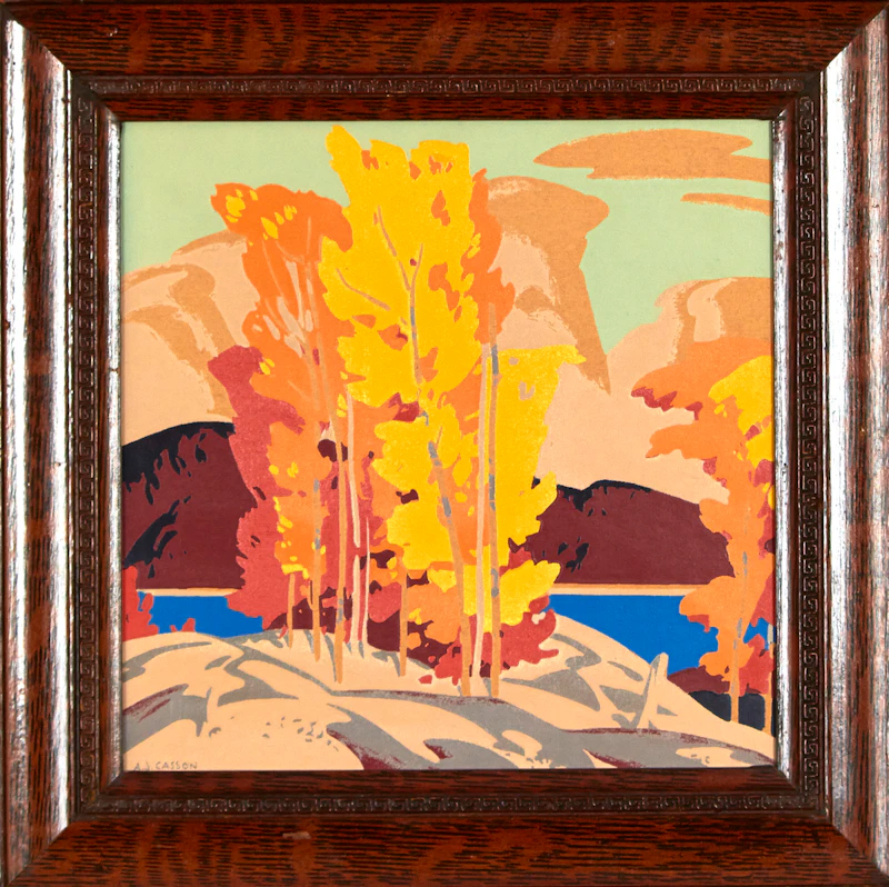 Alfred Joseph Casson, Trees In Fall