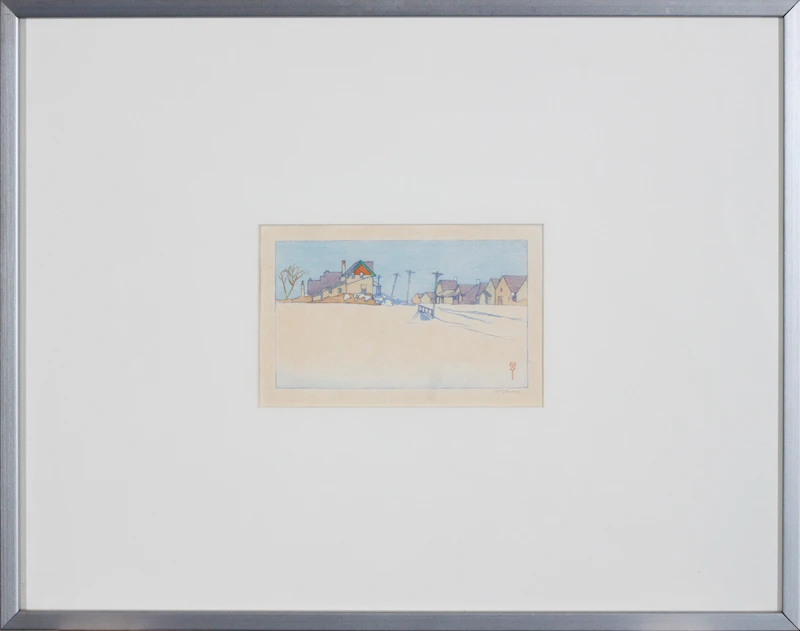 Suburban Street by Walter Joseph Phillips
