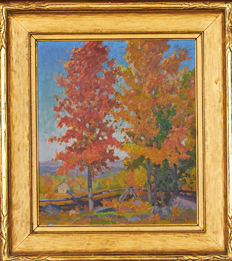 Frederick Stanley Haines, Trees in Autumn