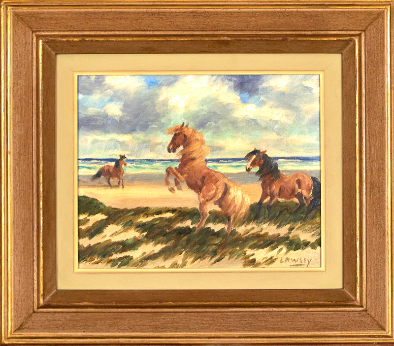 John Douglas Lawley, Three Sable Island Ponies