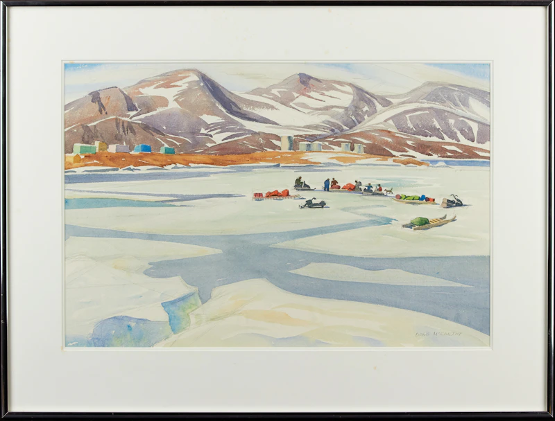 Doris Jean McCarthy, Packing for the Canoe Trip, 1981
