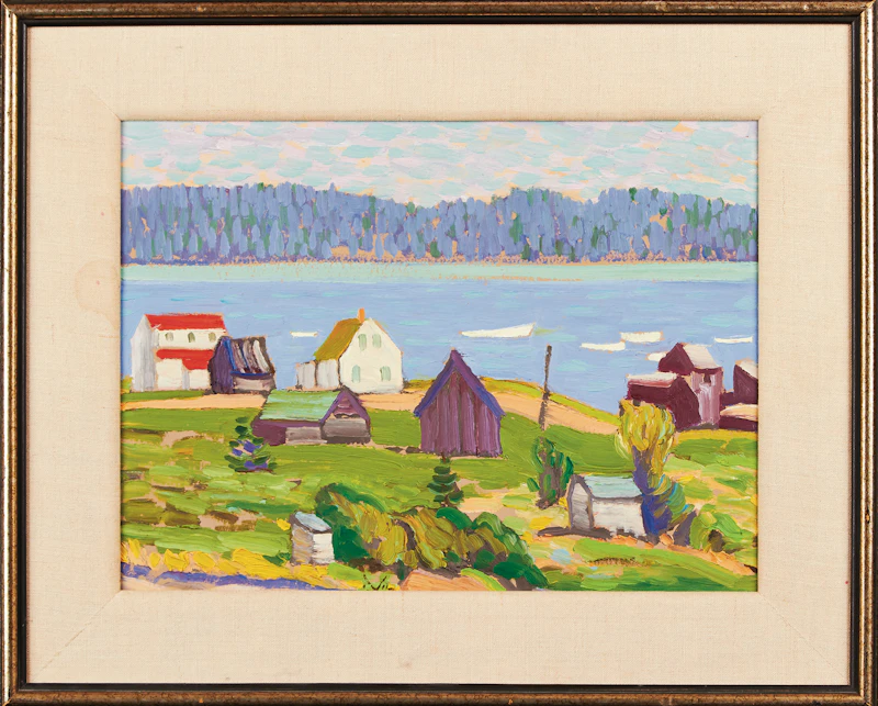 Fishing Village, Nova Scotia by Illingworth Holey Kerr