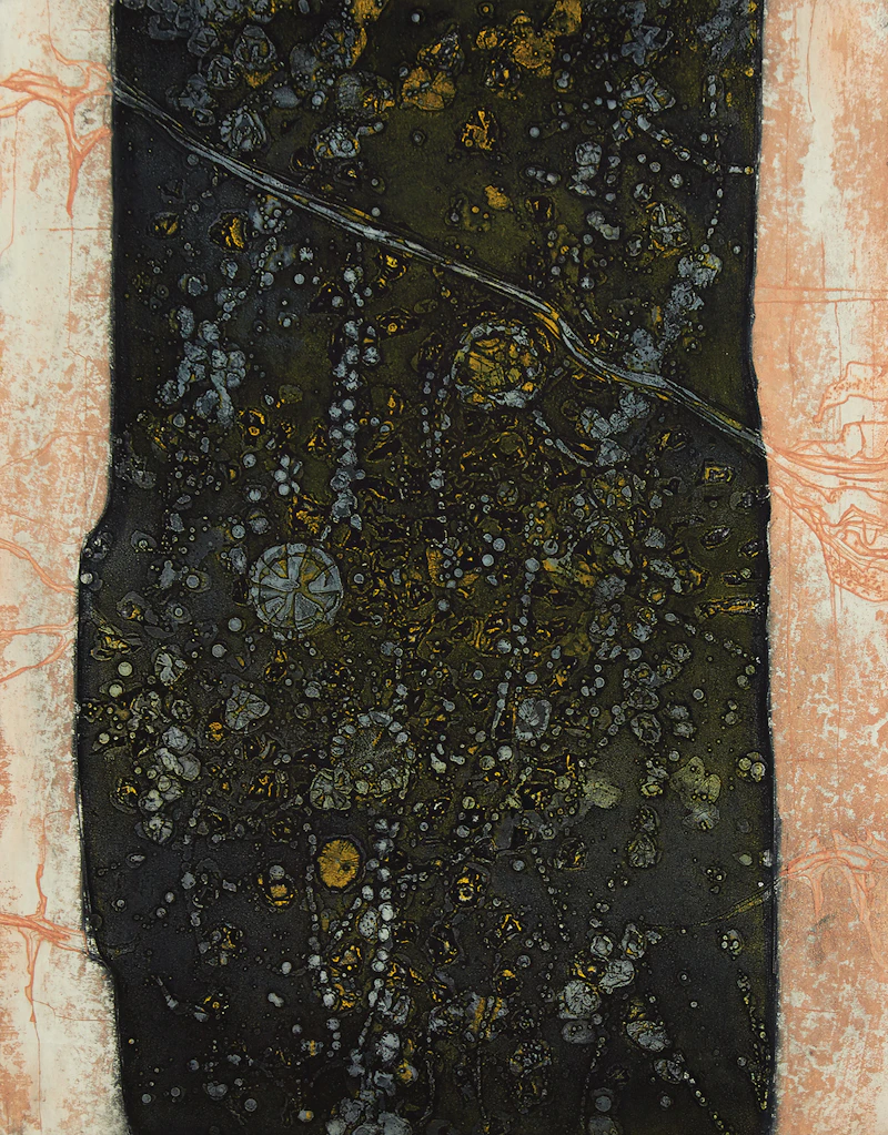 Edward John Bartram, Rock Band (Canadian Shield Series), colour aquatint - view 2