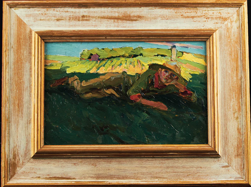 Tom Thomson, Daydreaming (Portrait of Thoreau MacDonald)