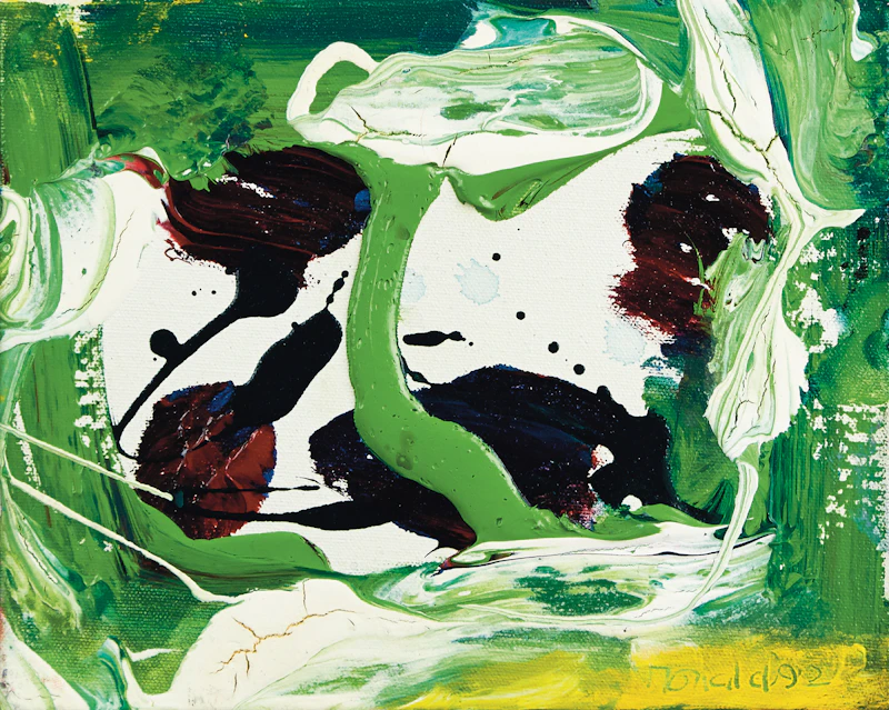 William Ronald, Bean Sprout, oil on canvas, 1992 - view 2