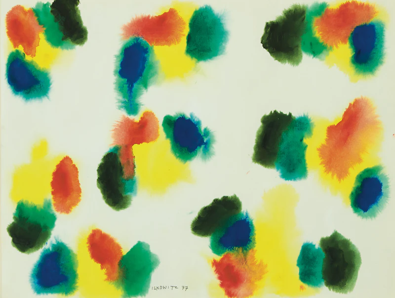 Gershon Iskowitz, Untitled, watercolour, 1977 - view 3