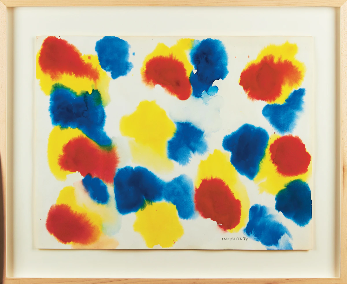 Gershon Iskowitz, Untitled, watercolour, 1977