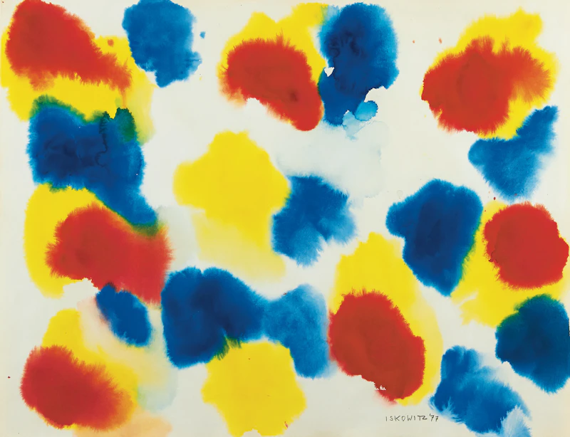 Gershon Iskowitz, Untitled, watercolour, 1977 - view 2