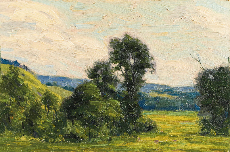 Tom Thomson, Near Owen Sound, oil on board - view 2