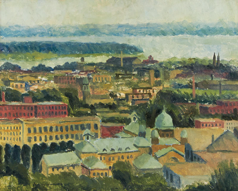 View of Motherhouse by Fanny Wiselberg