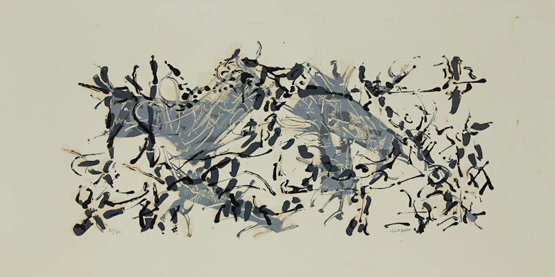 Jean Paul Riopelle, Album 67, lithographs, 1967 - view 2
