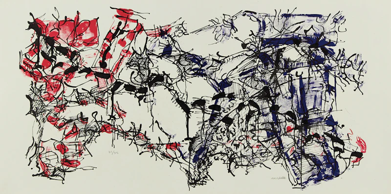 Jean Paul Riopelle, Album 67, lithographs, 1967 - view 4