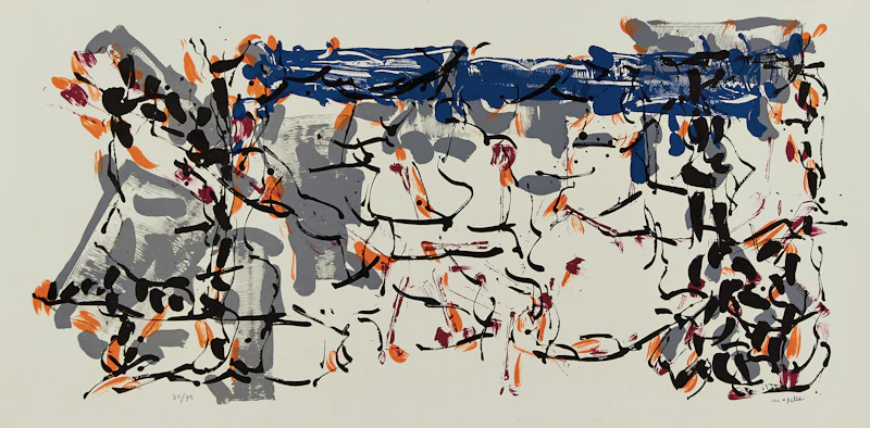 Jean Paul Riopelle, Album 67, lithographs, 1967 - view 6