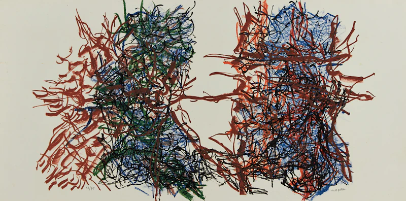 Jean Paul Riopelle, Album 67, lithographs, 1967 - view 8