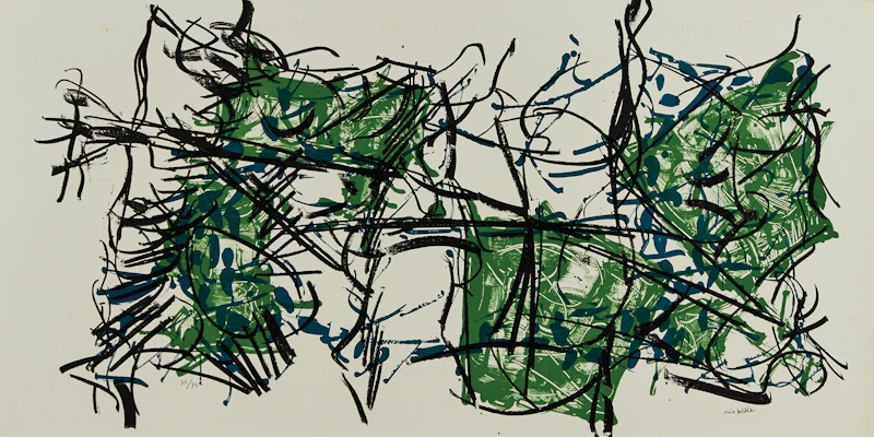 Jean Paul Riopelle, Album 67, lithographs, 1967 - view 9
