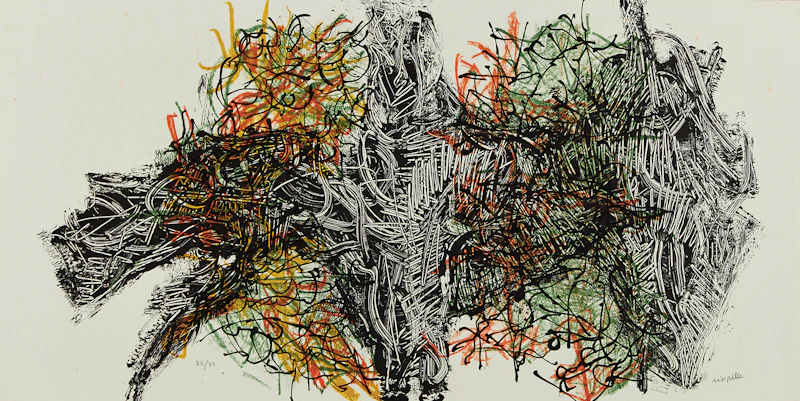 Jean Paul Riopelle, Album 67, lithographs, 1967 - view 12