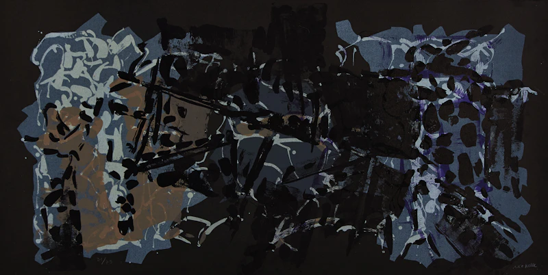 Jean Paul Riopelle, Album 67, lithographs, 1967 - view 13
