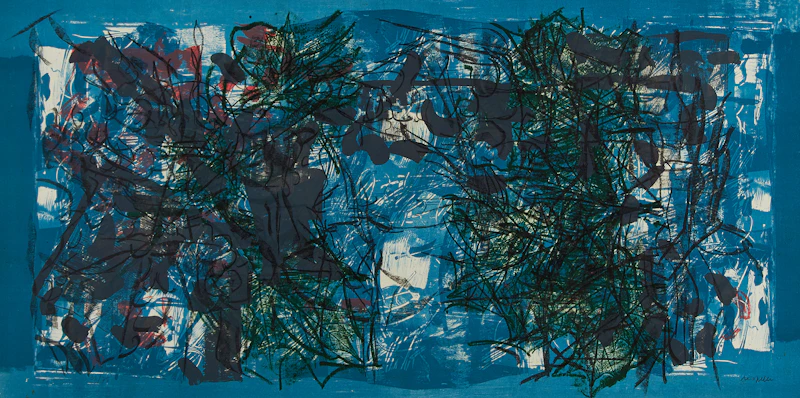 Jean Paul Riopelle, Album 67, lithographs, 1967 - view 14