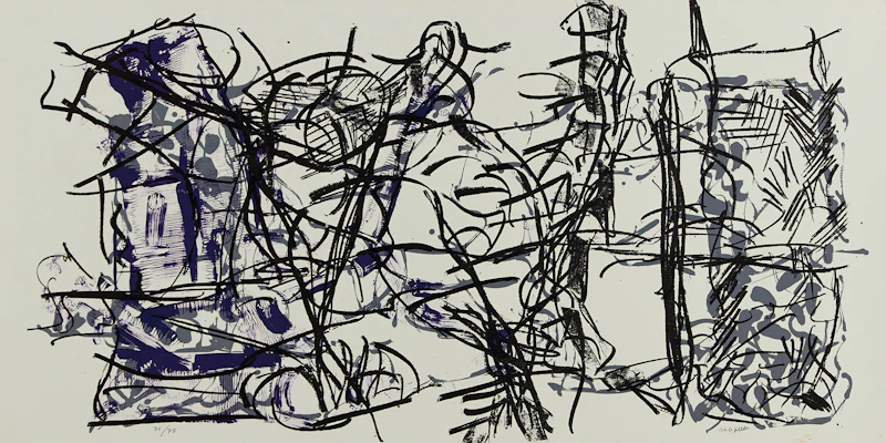 Jean Paul Riopelle, Album 67, lithographs, 1967 - view 15