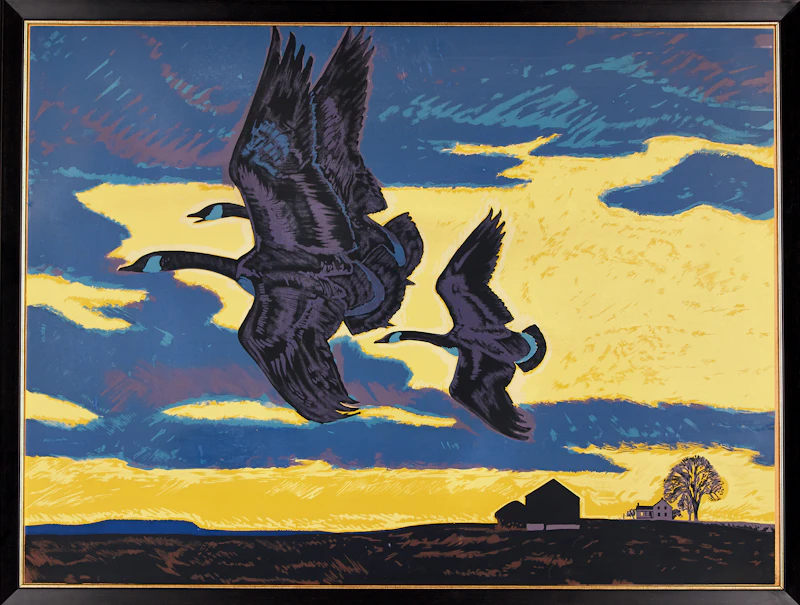 Wild Geese by Thoreau MacDonald