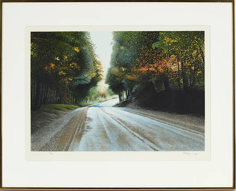 Kenneth Danby, Autumn Thrust, serigraph, 1980 - view 2