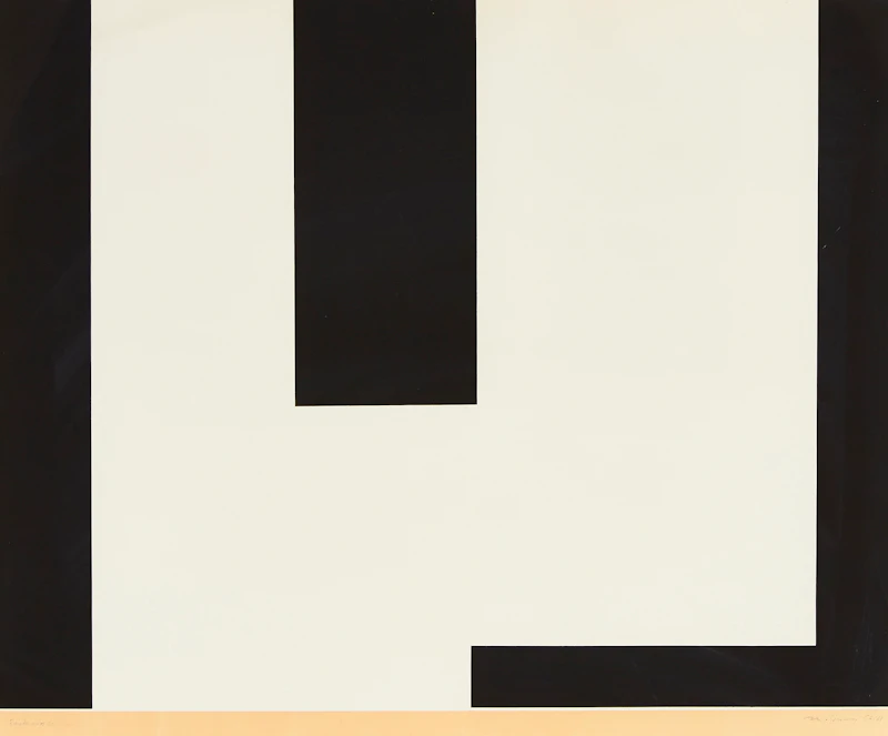 Guido Molinari, Quadrinoir, silkscreen, 1955-1967 - view 2