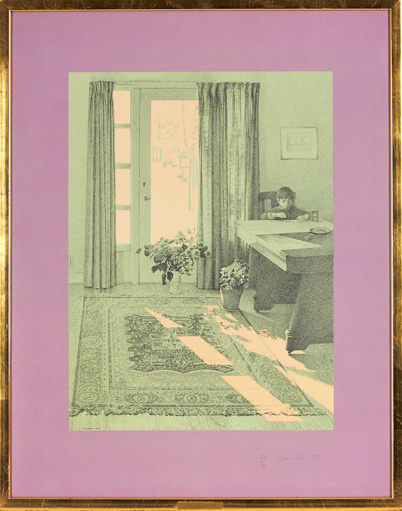 Jack Chambers, Diego Drawing, lithograph - view 2
