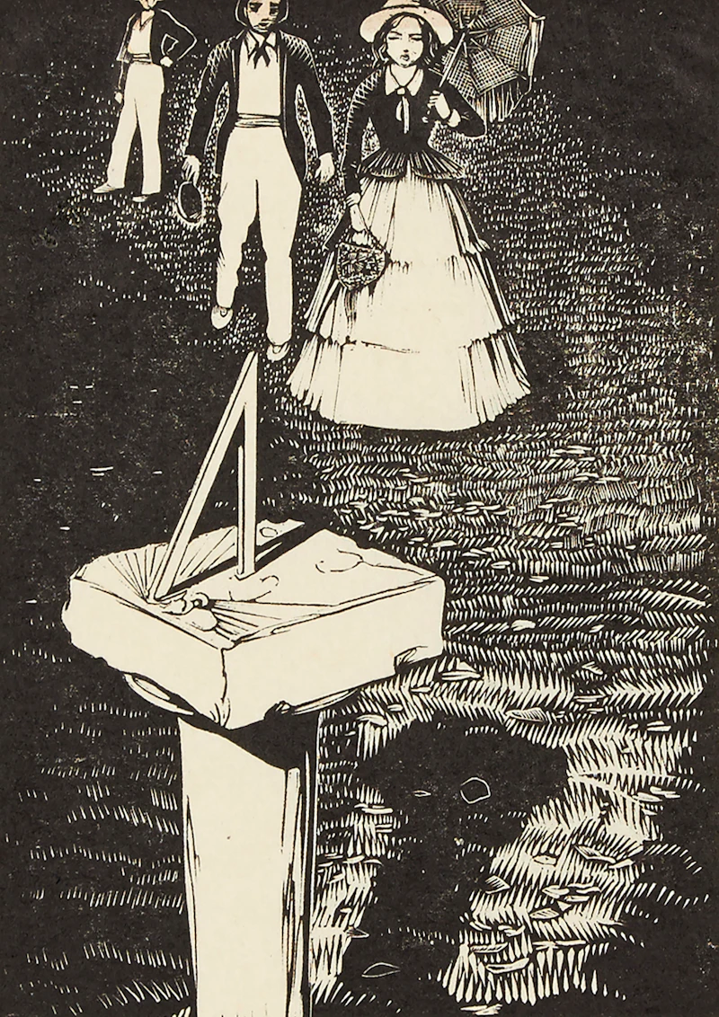 Walter Joseph Phillips, Five Christmas Cards containing Engravings , engravings - view 2