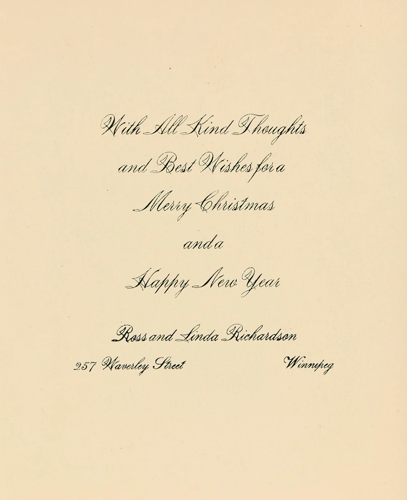 Walter Joseph Phillips, Five Christmas Cards containing Engravings , engravings - view 7