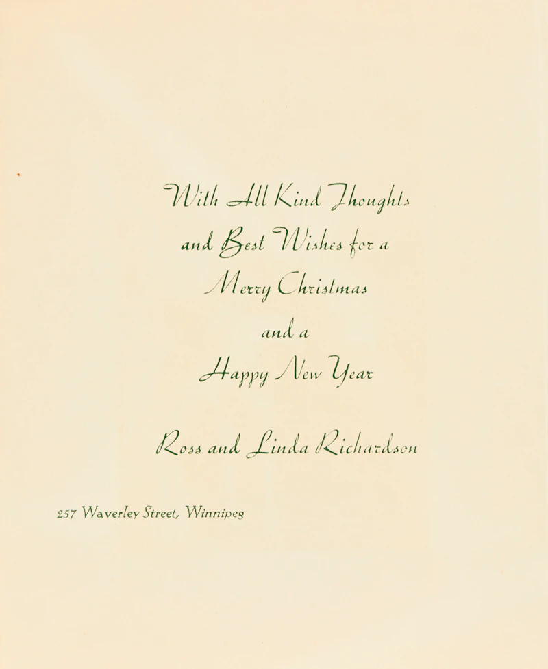 Walter Joseph Phillips, Five Christmas Cards containing Engravings , engravings - view 12