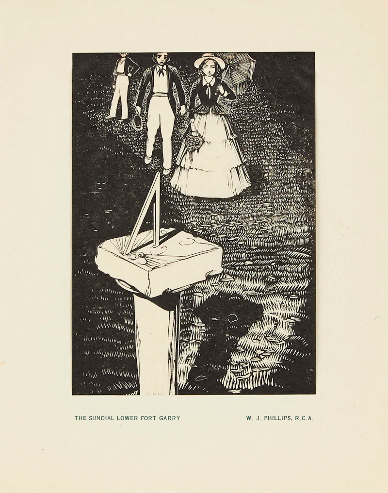 Walter Joseph Phillips, Five Christmas Cards containing Engravings , engravings - view 15