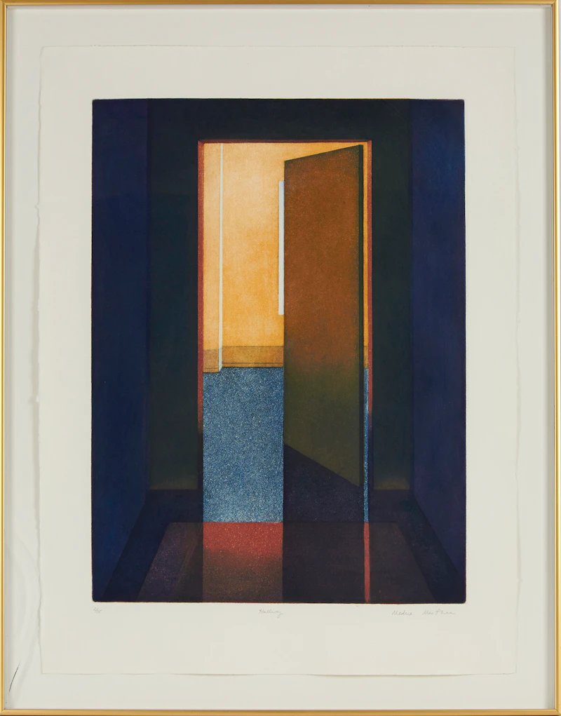 Medrie MacPhee, Hallway, lithograph - view 2