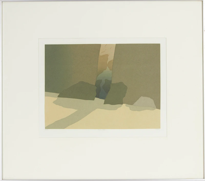 Toni Onley, Nara, Japan, serigraph - view 2