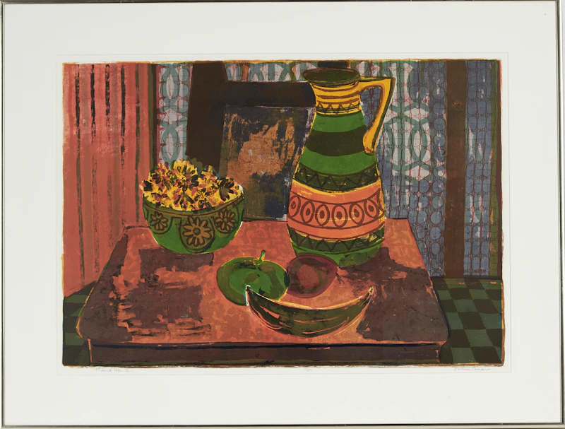 John Harold Thomas Snow, Theme Variation II, lithograph - view 2