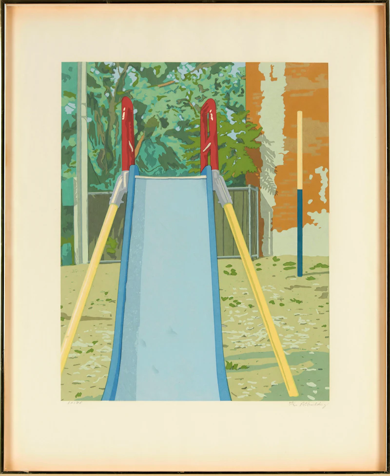 Alan C Moulding, Slide, print - view 2