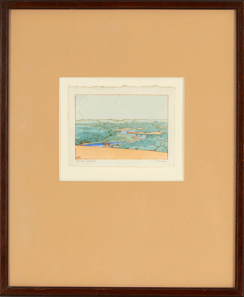 Walter Joseph Phillips, Manitoba Landscape