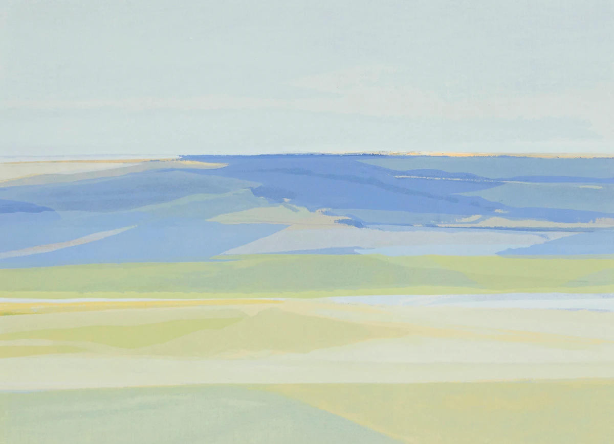 Gordon Appelbe Smith, Tlell II, silkscreen