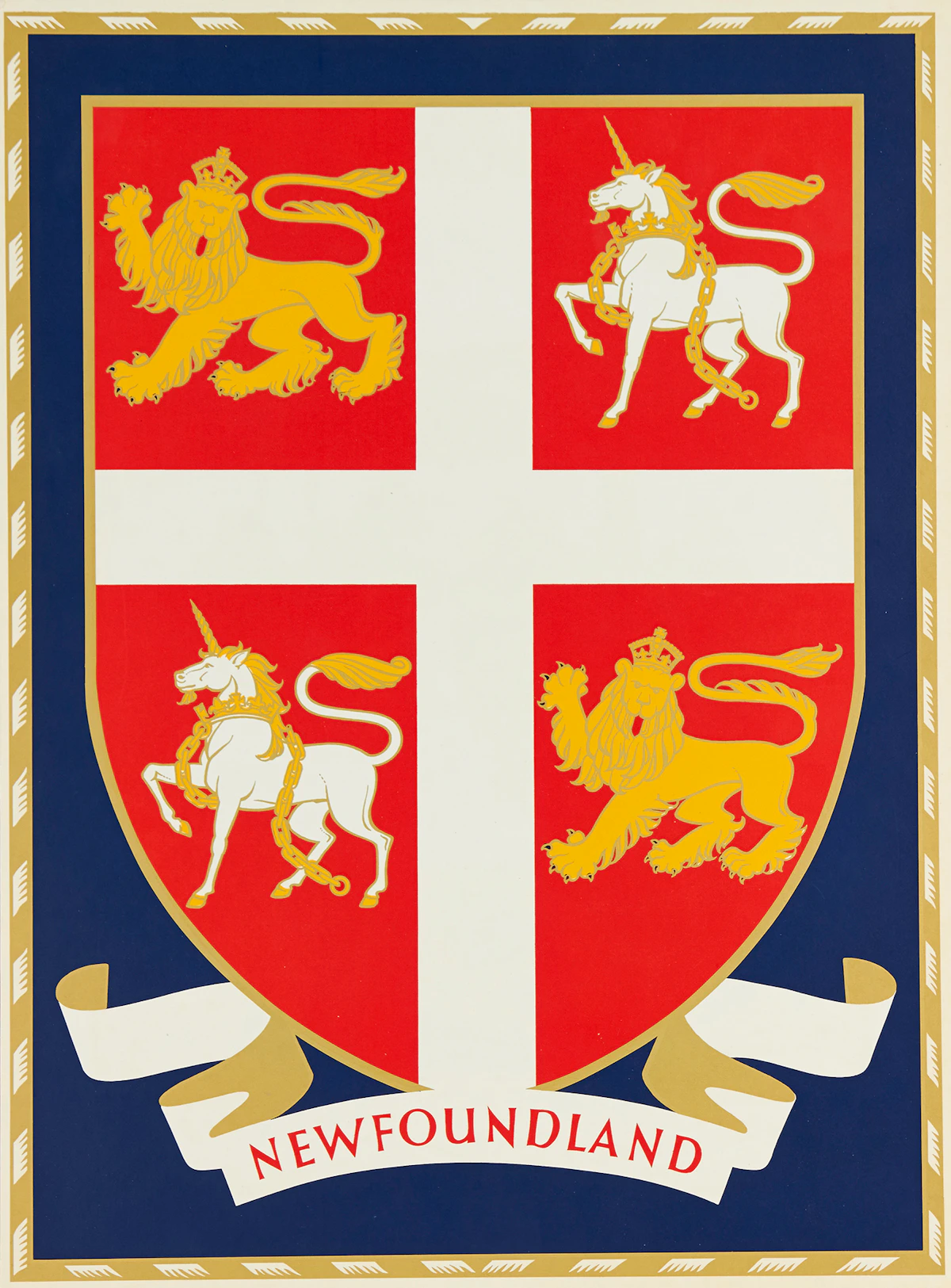 Sampson  Matthews, Eleven Coats of Arms of the Canadian Provinces and Territories, silkscreens