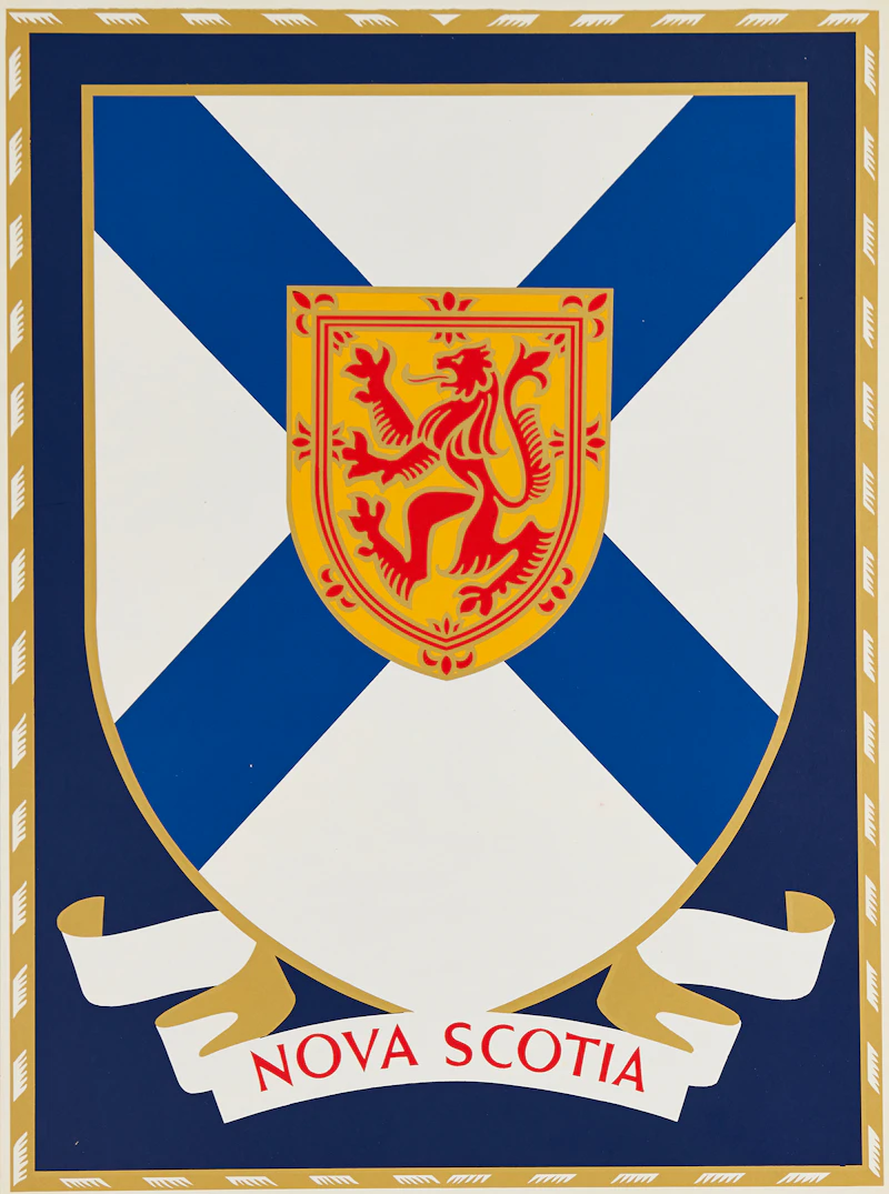 Sampson  Matthews, Eleven Coats of Arms of the Canadian Provinces and Territories, silkscreens - view 3
