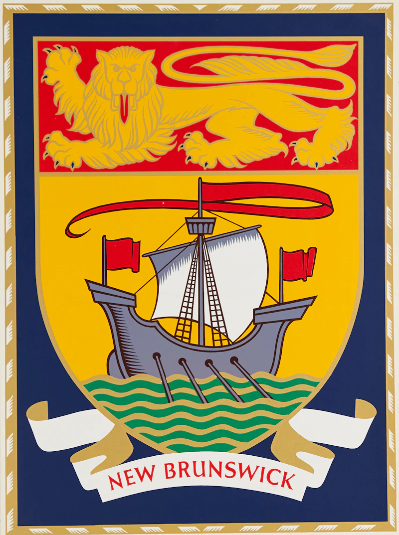 Sampson  Matthews, Eleven Coats of Arms of the Canadian Provinces and Territories, silkscreens - view 4
