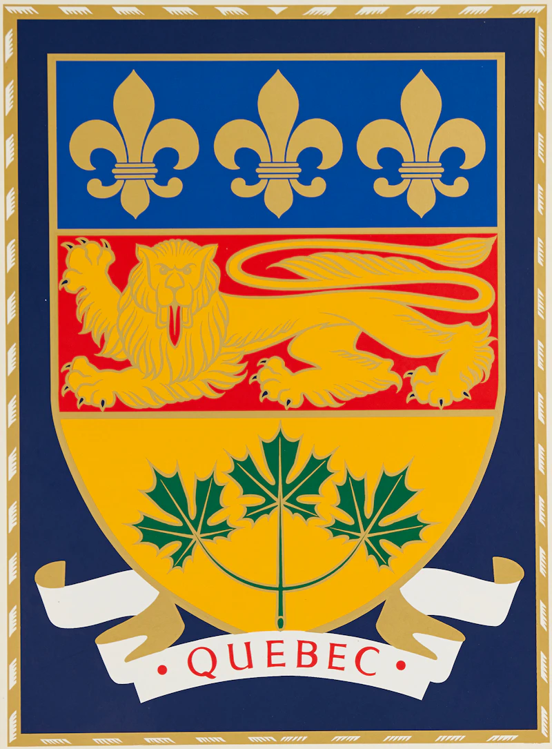 Sampson  Matthews, Eleven Coats of Arms of the Canadian Provinces and Territories, silkscreens - view 5
