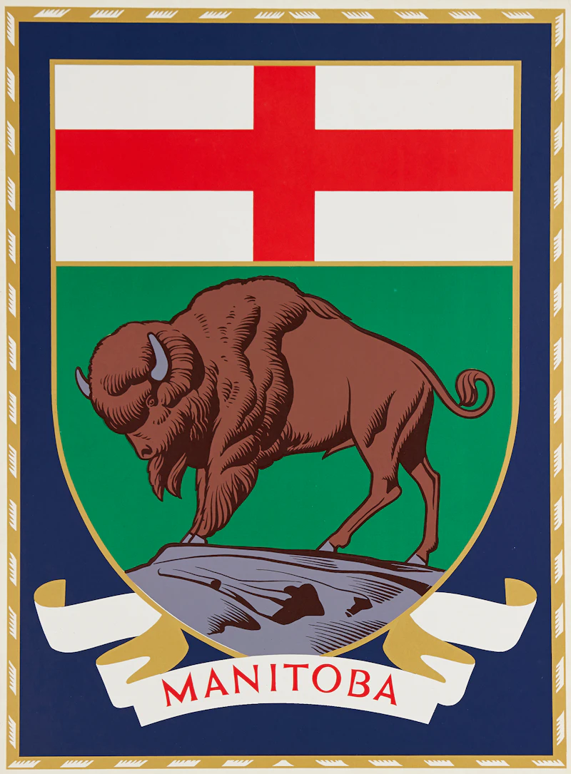 Sampson  Matthews, Eleven Coats of Arms of the Canadian Provinces and Territories, silkscreens - view 6