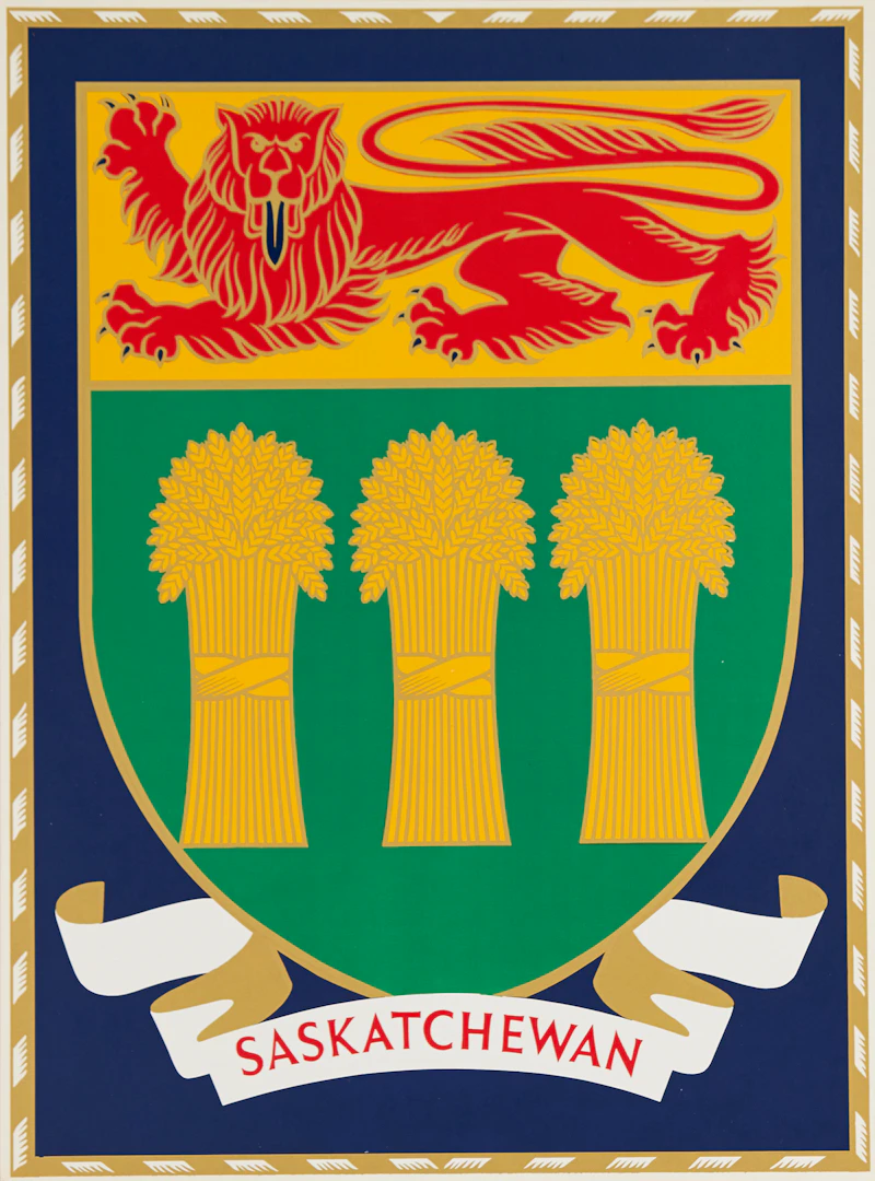 Sampson  Matthews, Eleven Coats of Arms of the Canadian Provinces and Territories, silkscreens - view 7