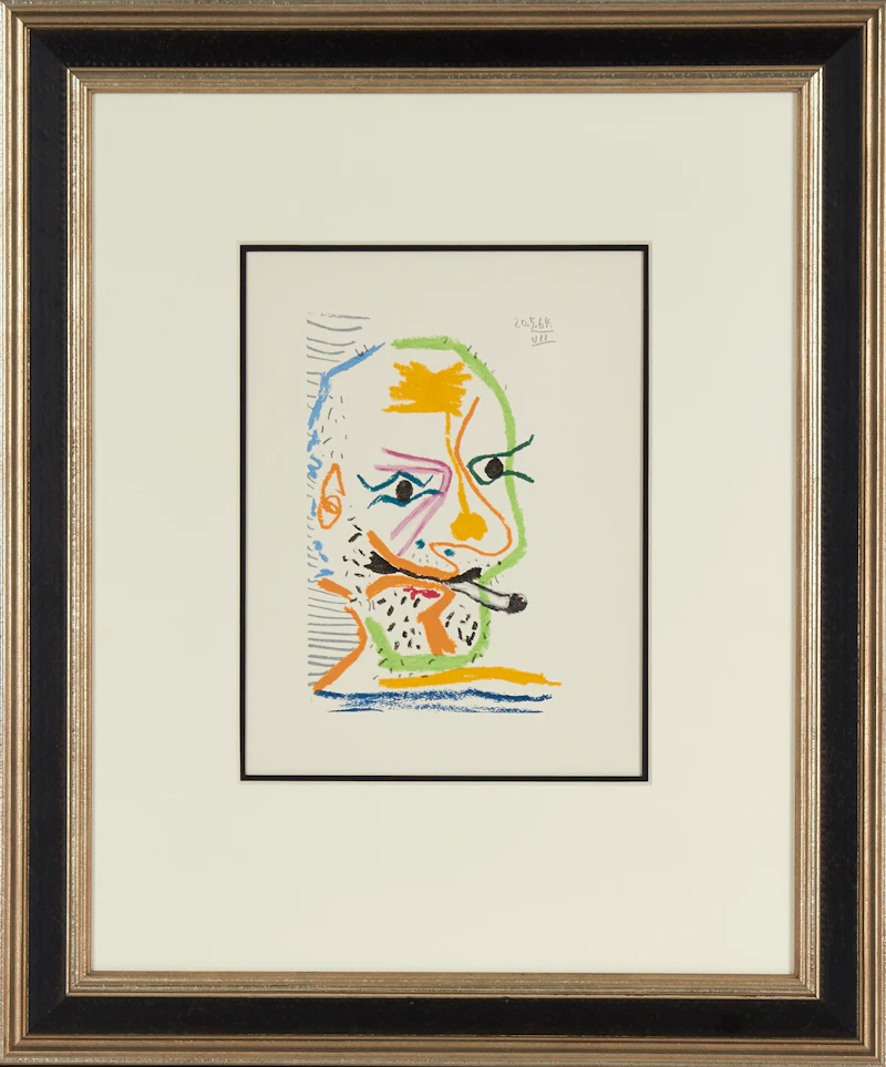Pablo Picasso, Le Gout du Bonheur (20.5.64 VII), lithograph, 1970 - view 2