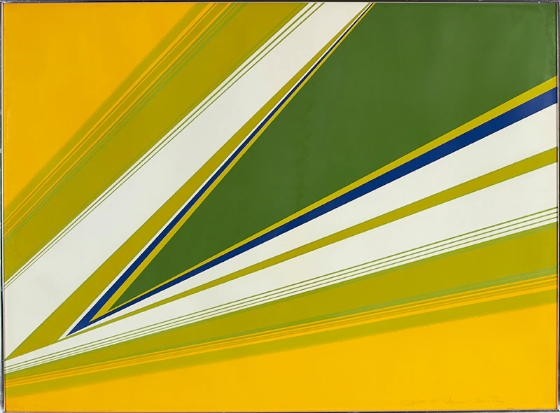 Rita Letendre, Sharas, silkscreen, 1973 - view 2
