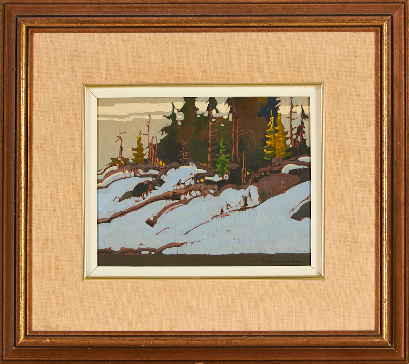 Robert Genn, Hill, Sucia, oil on board - view 2