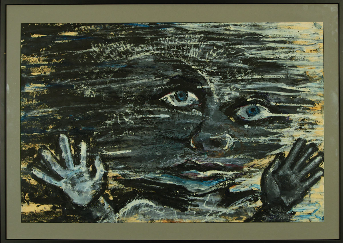 John Scott, Untitled, mixed media
