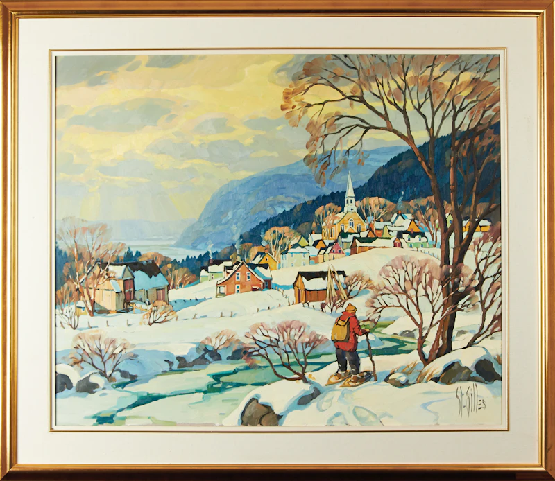 En passant par la rivière, St. Fidèle, P.Q. by St. Gilles