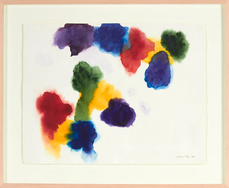 Gershon Iskowitz, Untitled, watercolour, 1977 - view 2